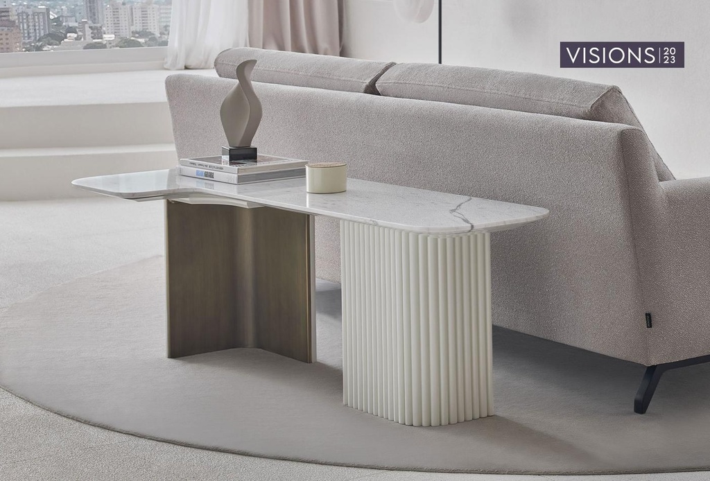 Dallas Marble Sofa Console Table