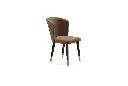 Dorian Nubuck Light Brown Dining Chair