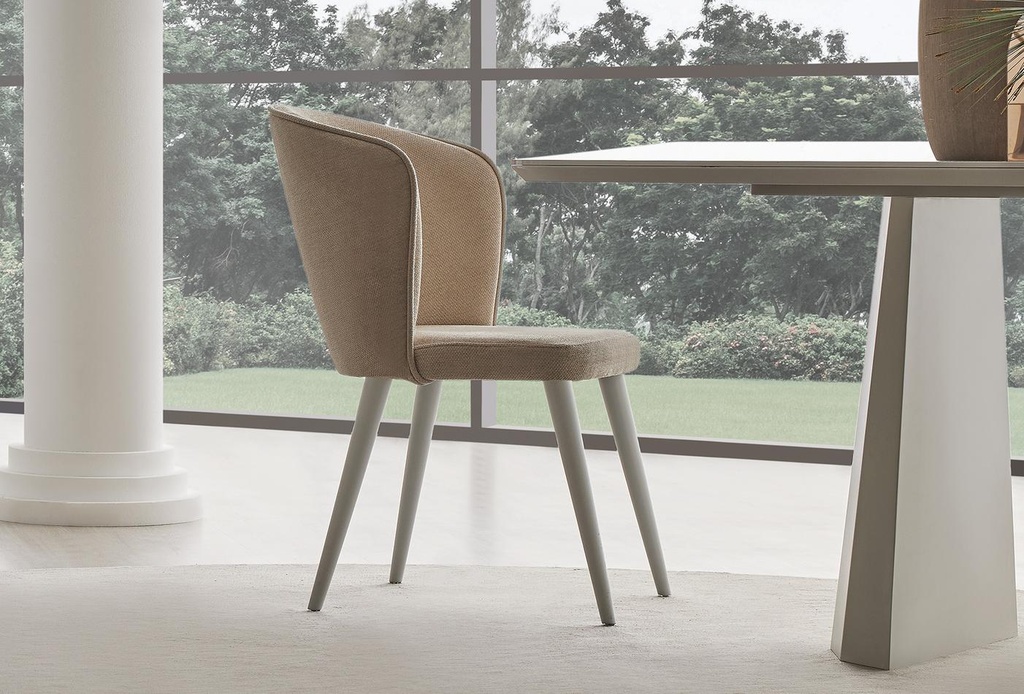 Legato White Dining Chair