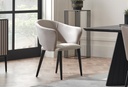 Riga Sand Suede Dining Armchair