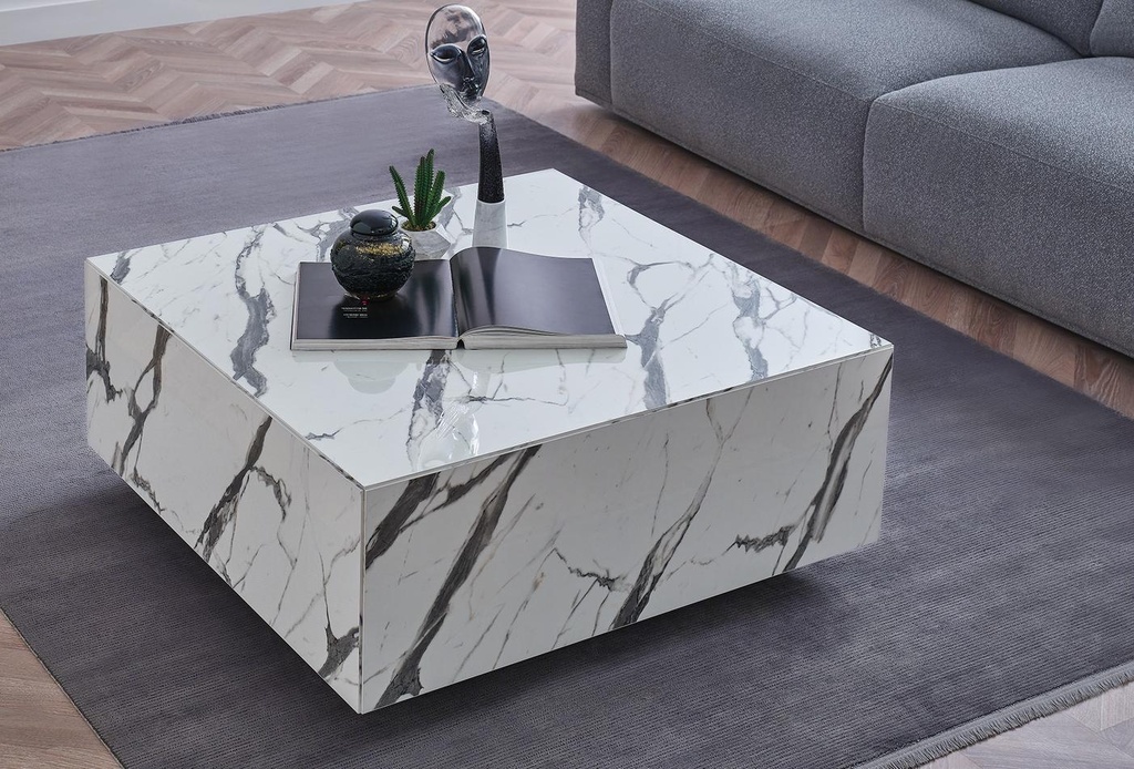 TOSCA COFFEE TABLE - WHITE