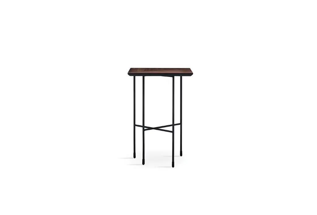 SOLARO SIDE TABLE WALNUT