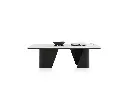 Austin Ceramic Top Dark Oak Coffee Table