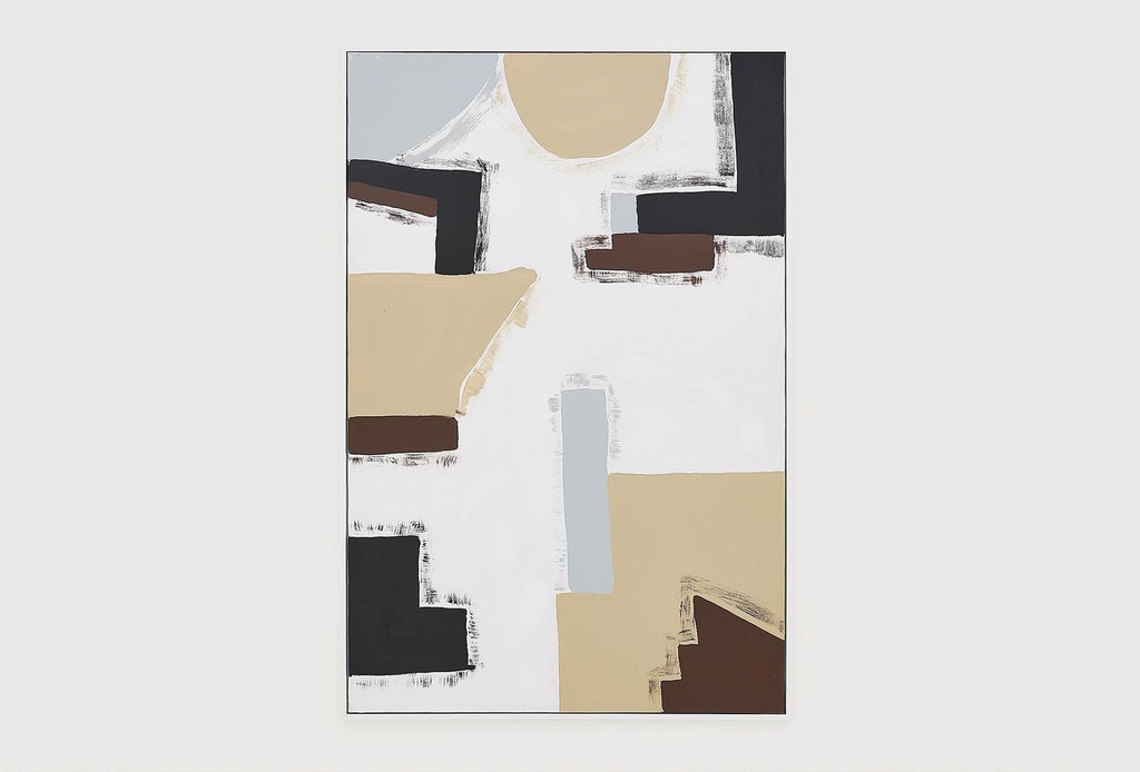 Koi Hand-Painted Multicolour Canvas Art